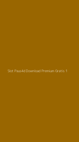 Tampilan Antarmuka Aplikasi Slot Paus4d Download Premium Gratis - 1