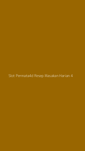 Tampilan Antarmuka Aplikasi Slot Permata4d Resep Masakan Harian - 4