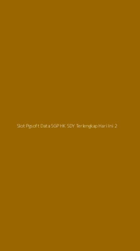 Tampilan Antarmuka Aplikasi Slot Pgsoft Data Sgp Hk Sdy Terlengkap Hari Ini - 2