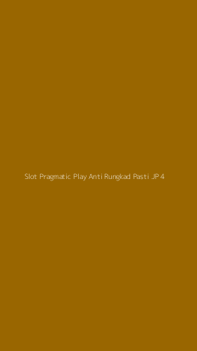 Tampilan Antarmuka Aplikasi Slot Pragmatic Play Anti Rungkad Pasti Jp - 4