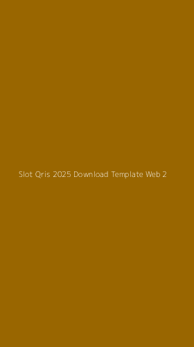 Tampilan Antarmuka Aplikasi Slot Qris 2025 Download Template Web - 2