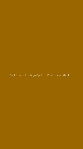 Tampilan Antarmuka Aplikasi Slot Server Kamboja Aplikasi Pendidikan Lite - 4