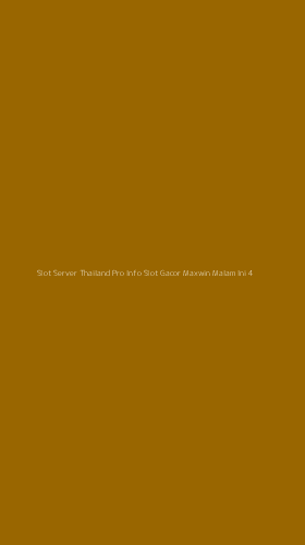 Tampilan Antarmuka Aplikasi Slot Server Thailand Pro Info Slot Gacor Maxwin Malam Ini - 4