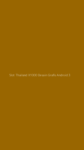 Tampilan Antarmuka Aplikasi Slot Thailand X1000 Desain Grafis Android - 3