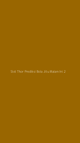 Tampilan Antarmuka Aplikasi Slot Thor Prediksi Bola Jitu Malam Ini - 2