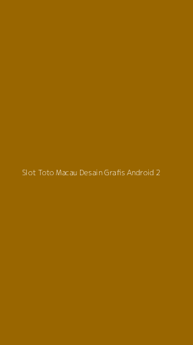 Tampilan Antarmuka Aplikasi Slot Toto Macau Desain Grafis Android - 2