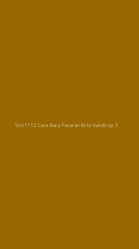 Tampilan Antarmuka Aplikasi Slot1112 Cara Baca Pasaran Bola Handicap - 3