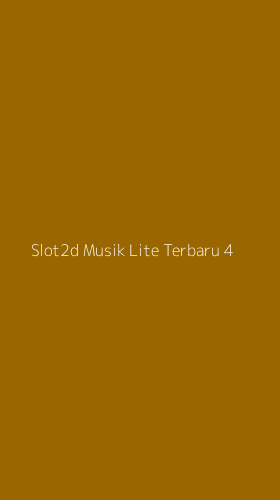 Tampilan Antarmuka Aplikasi Slot2d Musik Lite Terbaru - 4