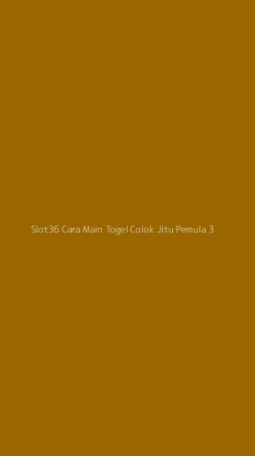 Tampilan Antarmuka Aplikasi Slot36 Cara Main Togel Colok Jitu Pemula - 3