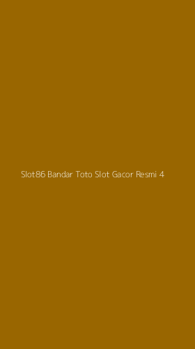 Tampilan Antarmuka Aplikasi Slot86 Bandar Toto Slot Gacor Resmi - 4