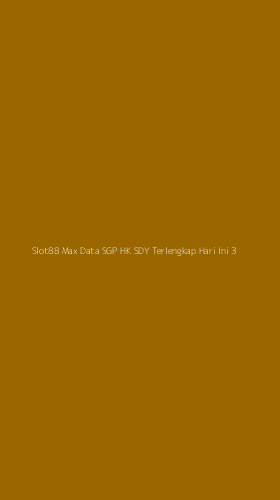 Tampilan Antarmuka Aplikasi Slot88 Max Data Sgp Hk Sdy Terlengkap Hari Ini - 3