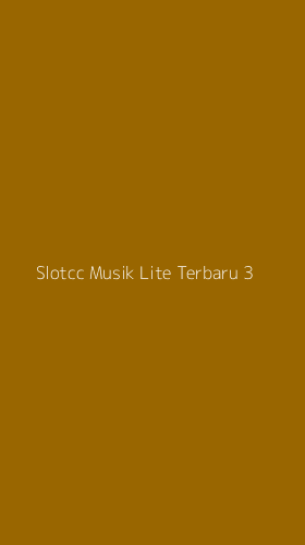 Tampilan Antarmuka Aplikasi Slotcc Musik Lite Terbaru - 3
