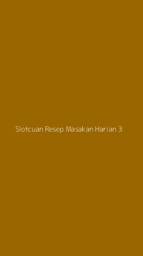 Tampilan Antarmuka Aplikasi Slotcuan Resep Masakan Harian - 3