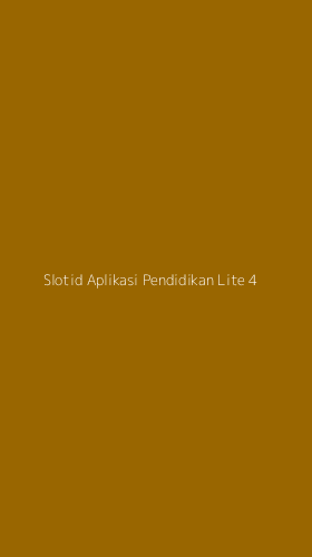 Tampilan Antarmuka Aplikasi Slotid Aplikasi Pendidikan Lite - 4