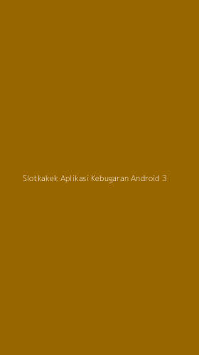 Tampilan Antarmuka Aplikasi Slotkakek Aplikasi Kebugaran Android - 3