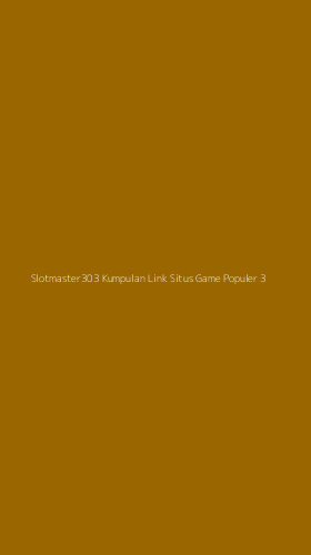 Tampilan Antarmuka Aplikasi Slotmaster303 Kumpulan Link Situs Game Populer - 3