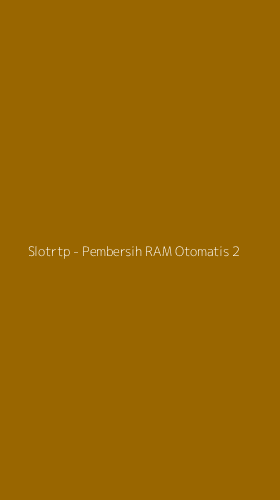 Tampilan Antarmuka Aplikasi Slotrtp - Pembersih RAM Otomatis - 2