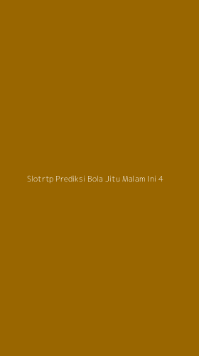 Tampilan Antarmuka Aplikasi Slotrtp Prediksi Bola Jitu Malam Ini - 4