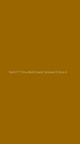 Tampilan Antarmuka Aplikasi Slott777 Situs Multi Game Terbesar Di Asia - 4