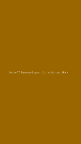 Tampilan Antarmuka Aplikasi Slotter77 Panduan Deposit Dan Withdraw Kilat - 4