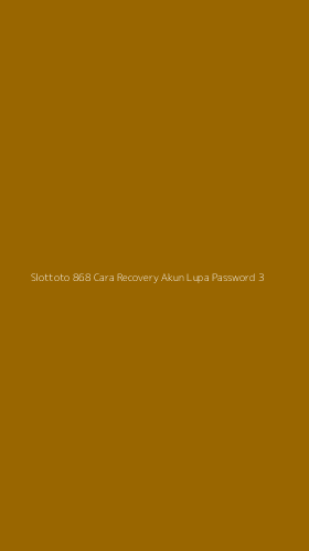 Tampilan Antarmuka Aplikasi Slottoto 868 Cara Recovery Akun Lupa Password - 3