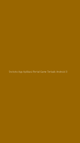 Tampilan Antarmuka Aplikasi Snctoto App Aplikasi Portal Game Terbaik Android - 3