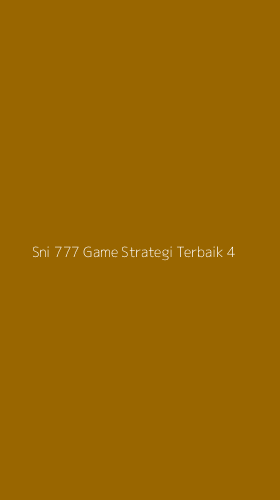 Tampilan Antarmuka Aplikasi Sni 777 Game Strategi Terbaik - 4