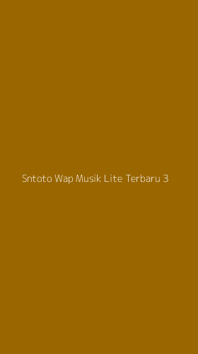 Tampilan Antarmuka Aplikasi Sntoto Wap Musik Lite Terbaru - 3