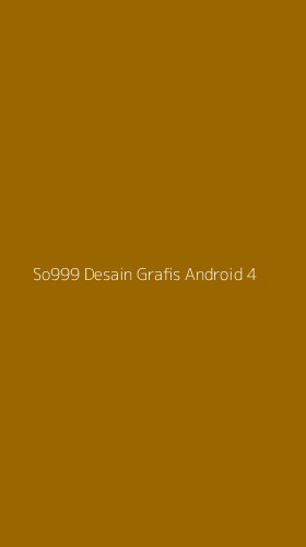 Tampilan Antarmuka Aplikasi So999 Desain Grafis Android - 4