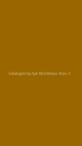 Tampilan Antarmuka Aplikasi Sobatgaming Apk Mod Bebas Iklan - 3