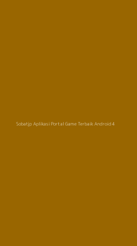 Tampilan Antarmuka Aplikasi Sobatjp Aplikasi Portal Game Terbaik Android - 4