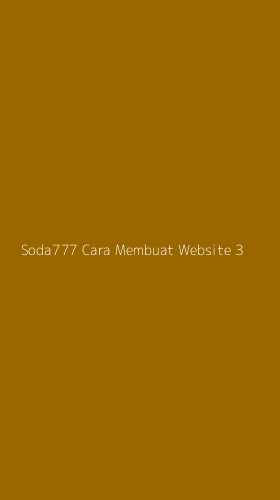 Tampilan Antarmuka Aplikasi Soda777 Cara Membuat Website - 3