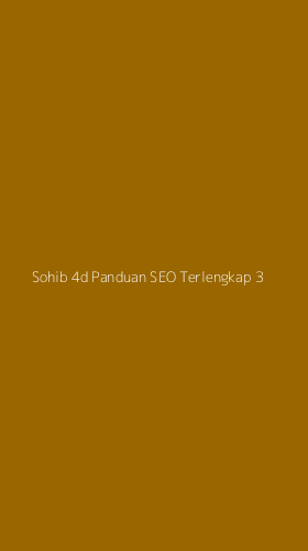 Tampilan Antarmuka Aplikasi Sohib 4d Panduan Seo Terlengkap - 3