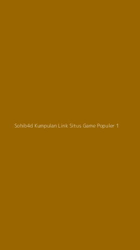 Tampilan Antarmuka Aplikasi Sohib4d Kumpulan Link Situs Game Populer - 1