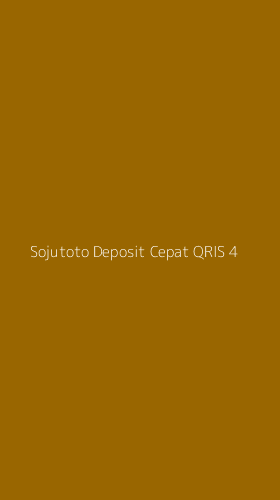 Tampilan Antarmuka Aplikasi Sojutoto Deposit Cepat Qris - 4