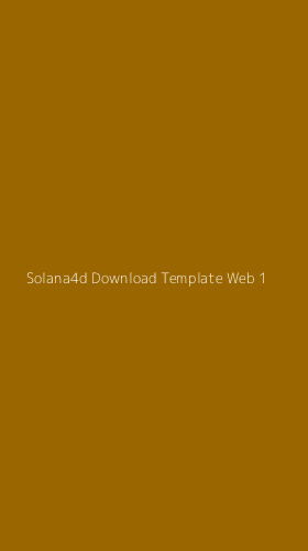 Tampilan Antarmuka Aplikasi Solana4d Download Template Web - 1