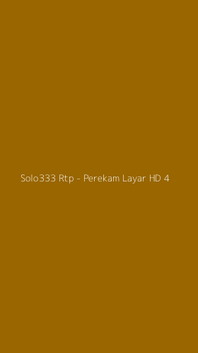 Tampilan Antarmuka Aplikasi Solo333 Rtp - Perekam Layar HD - 4
