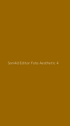 Tampilan Antarmuka Aplikasi Soni4d Editor Foto Aesthetic - 4