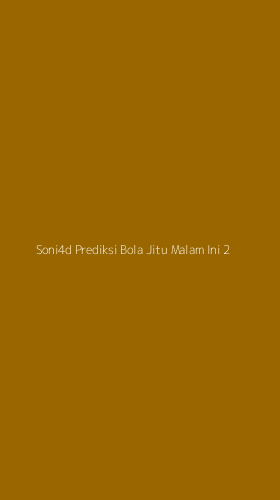 Tampilan Antarmuka Aplikasi Soni4d Prediksi Bola Jitu Malam Ini - 2