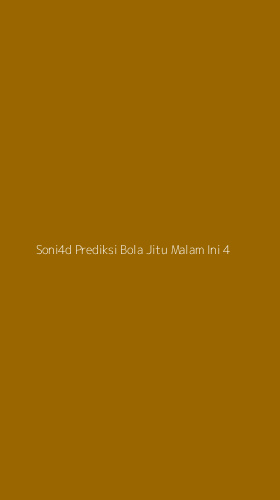 Tampilan Antarmuka Aplikasi Soni4d Prediksi Bola Jitu Malam Ini - 4