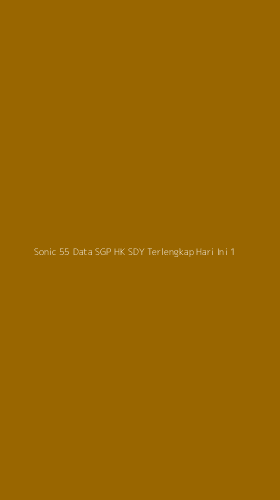 Tampilan Antarmuka Aplikasi Sonic 55 Data Sgp Hk Sdy Terlengkap Hari Ini - 1