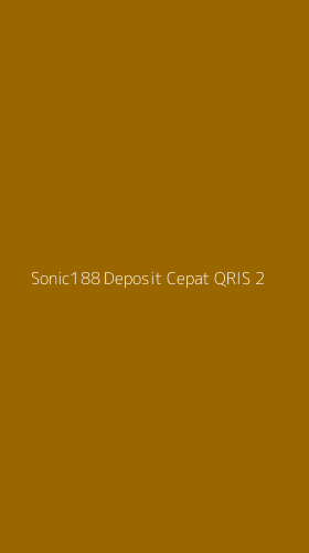 Tampilan Antarmuka Aplikasi Sonic188 Deposit Cepat Qris - 2