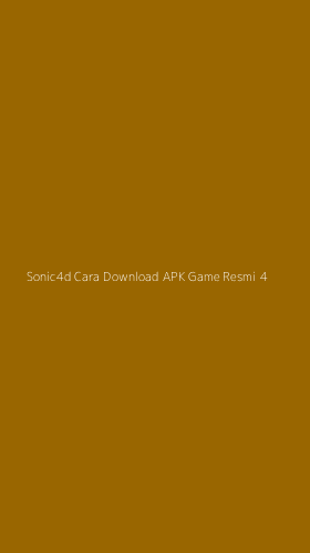 Tampilan Antarmuka Aplikasi Sonic4d Cara Download Apk Game Resmi - 4