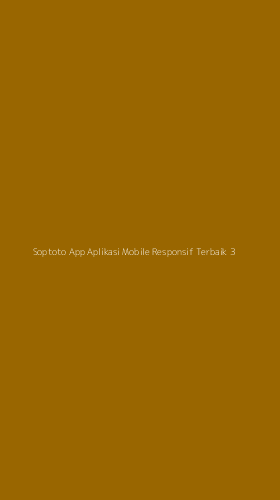 Tampilan Antarmuka Aplikasi Soptoto App Aplikasi Mobile Responsif Terbaik - 3