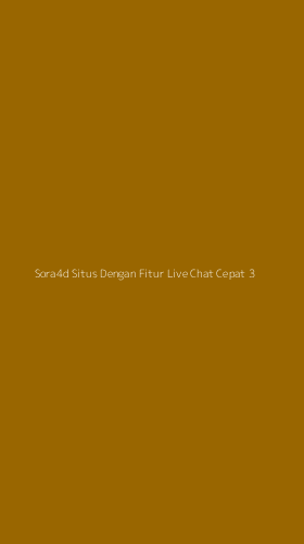 Tampilan Antarmuka Aplikasi Sora4d Situs Dengan Fitur Live Chat Cepat - 3