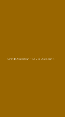 Tampilan Antarmuka Aplikasi Sora4d Situs Dengan Fitur Live Chat Cepat - 4