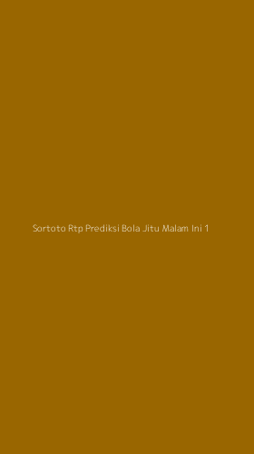 Tampilan Antarmuka Aplikasi Sortoto Rtp Prediksi Bola Jitu Malam Ini - 1