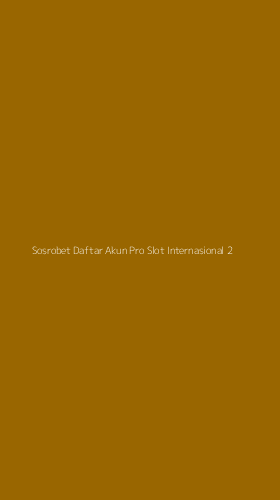 Tampilan Antarmuka Aplikasi Sosrobet Daftar Akun Pro Slot Internasional - 2