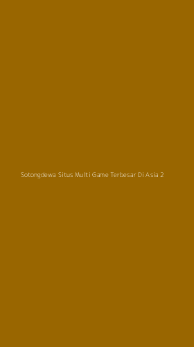 Tampilan Antarmuka Aplikasi Sotongdewa Situs Multi Game Terbesar Di Asia - 2
