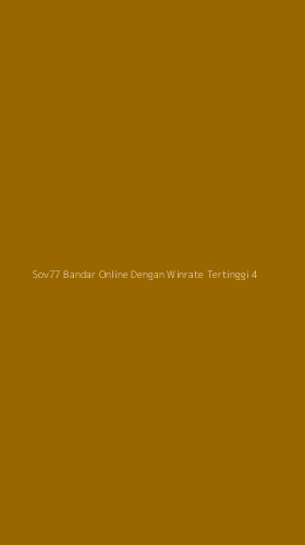 Tampilan Antarmuka Aplikasi Sov77 Bandar Online Dengan Winrate Tertinggi - 4